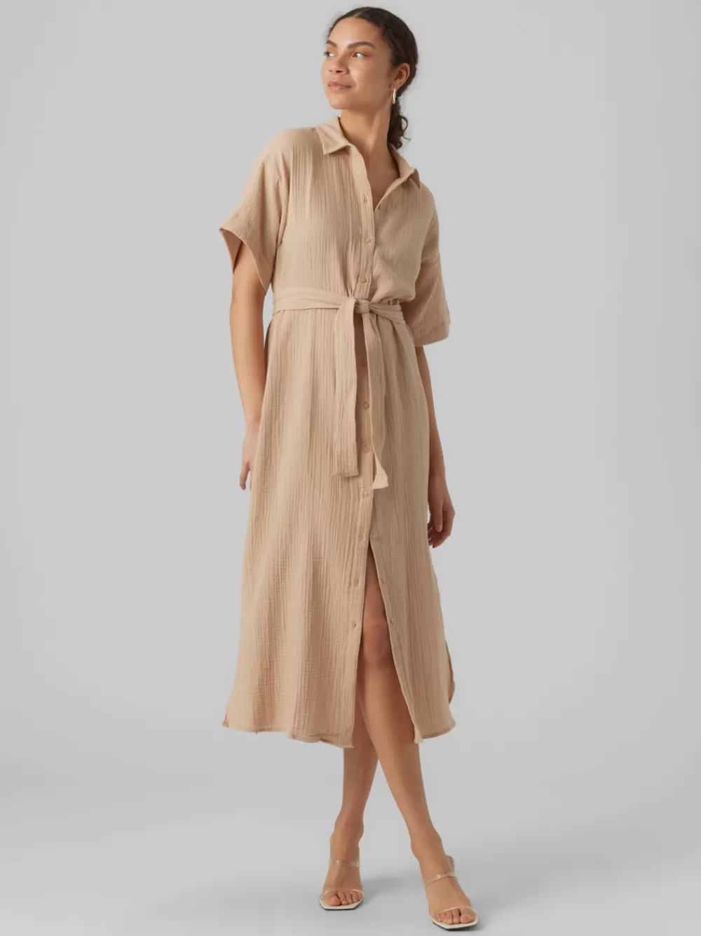 VERO MODA VMNATALI Pitkä mekko Irish Cream Best