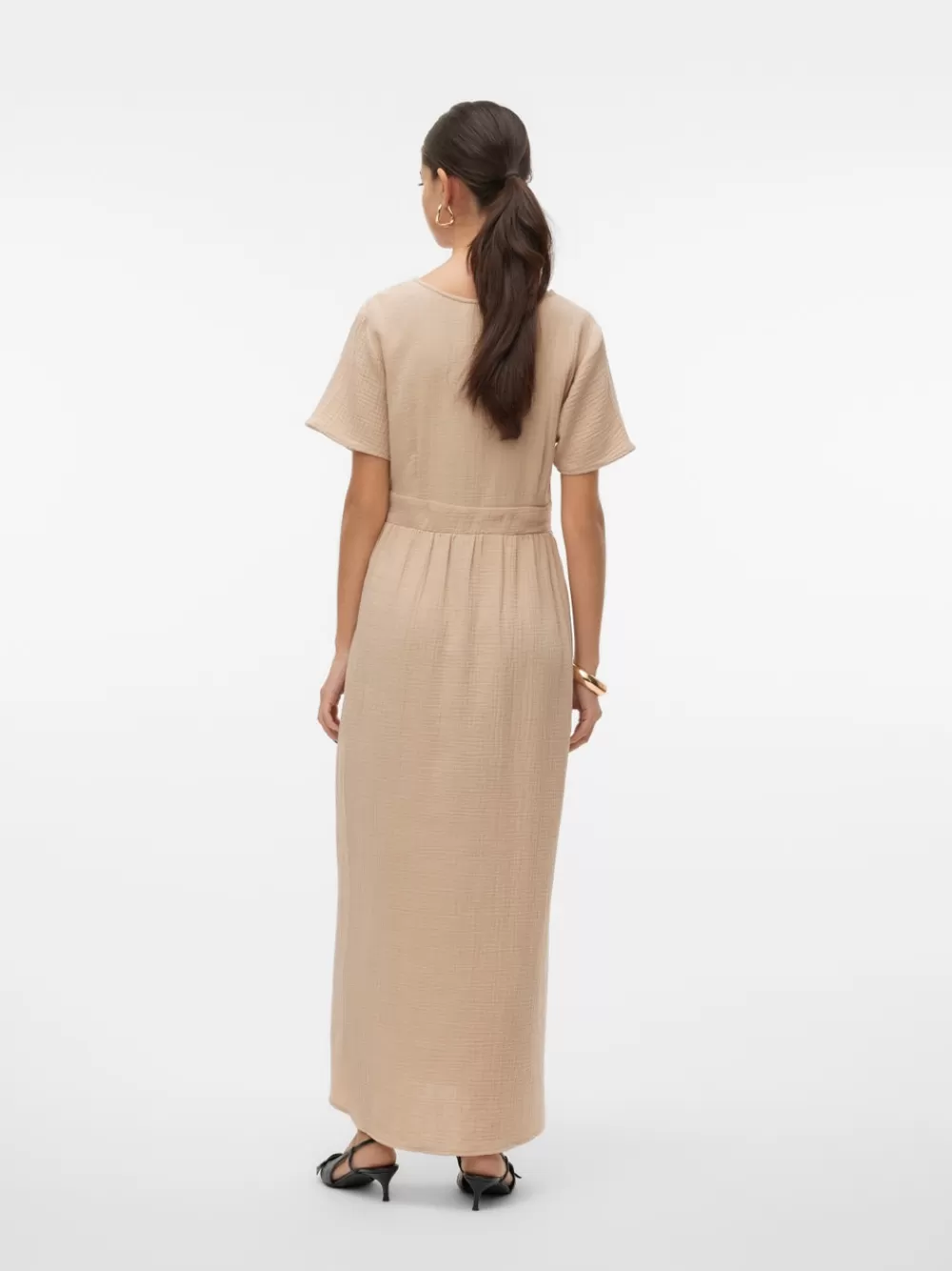 VERO MODA VMNATALI Pitkä mekko Irish Cream Best