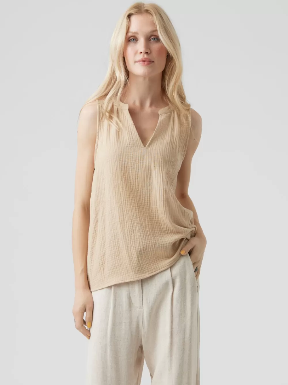 VERO MODA VMNATALI Topit Irish Cream Online