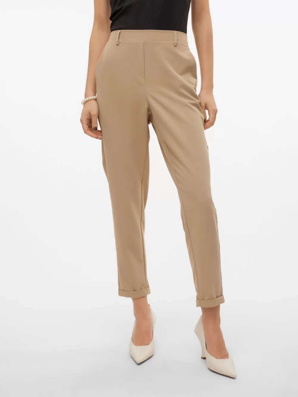 VERO MODA VMNAYA Suorat housut Silver Mink Flash Sale