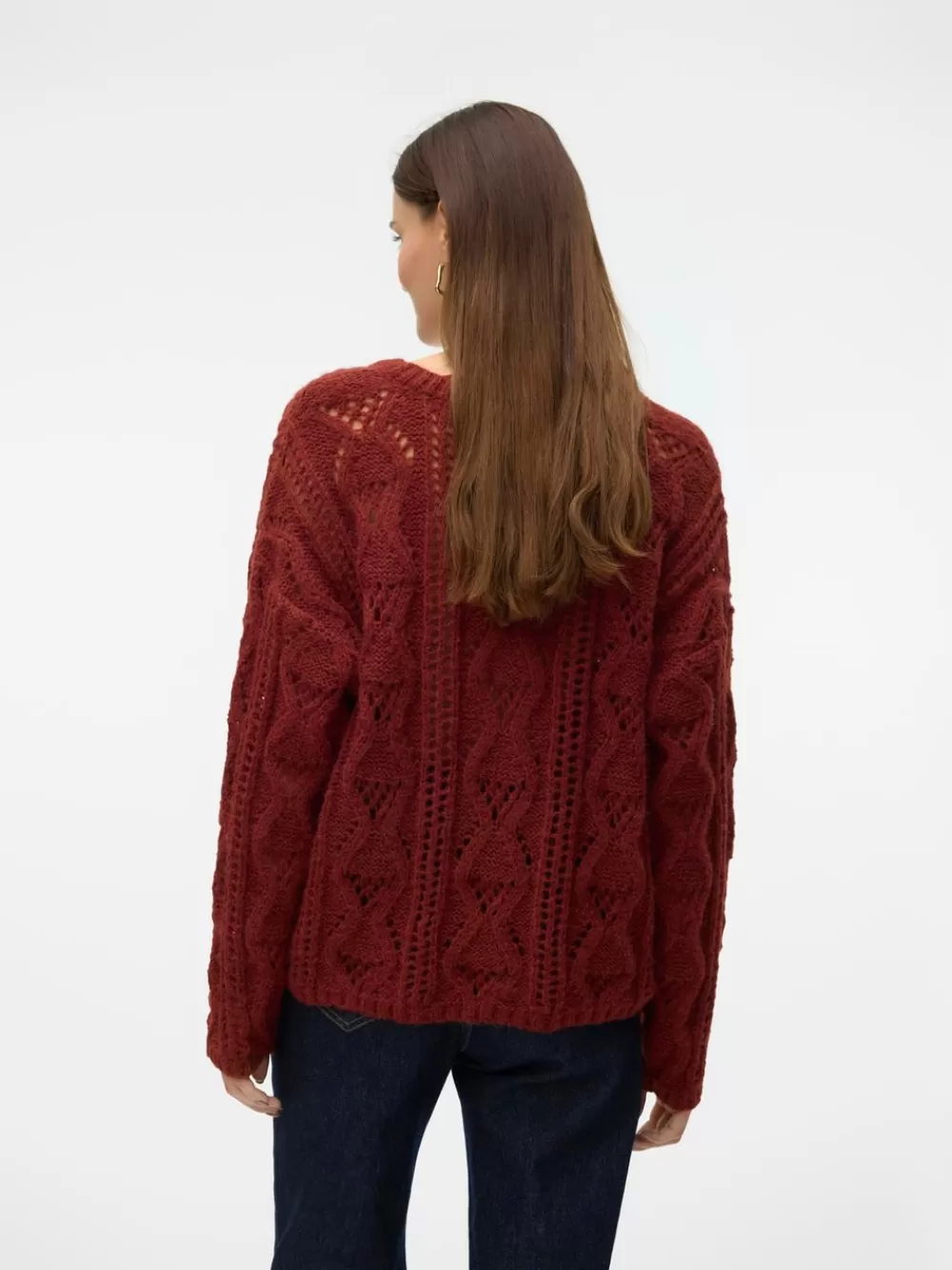 VERO MODA VMNEWERINSTRUCTURE Neulepuserot Fired Brick Store