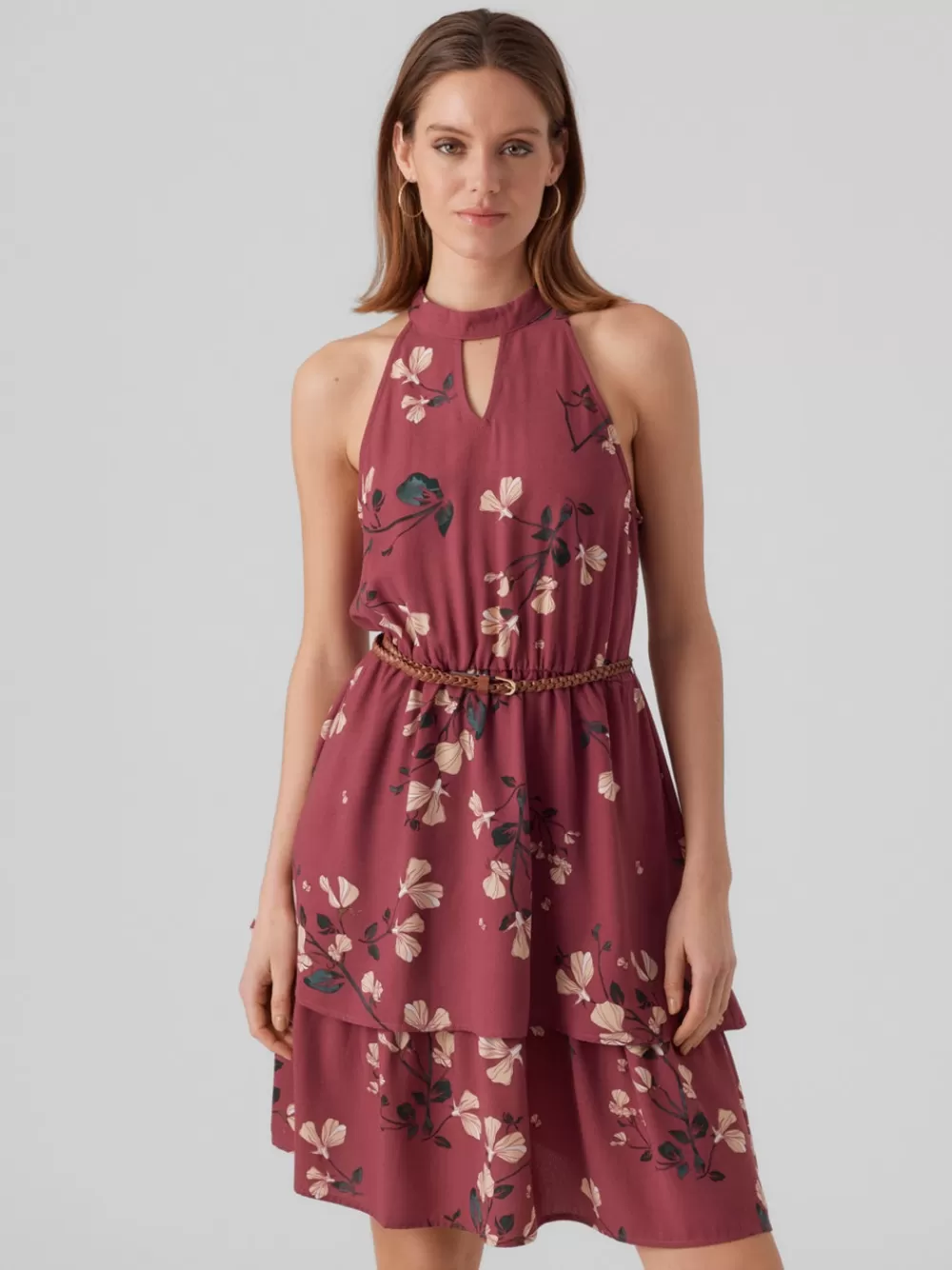 VERO MODA VMNEWHALLIE Lyhyt mekko Dry Rose Online