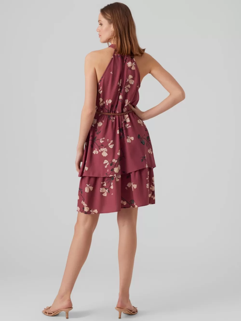 VERO MODA VMNEWHALLIE Lyhyt mekko Dry Rose Online