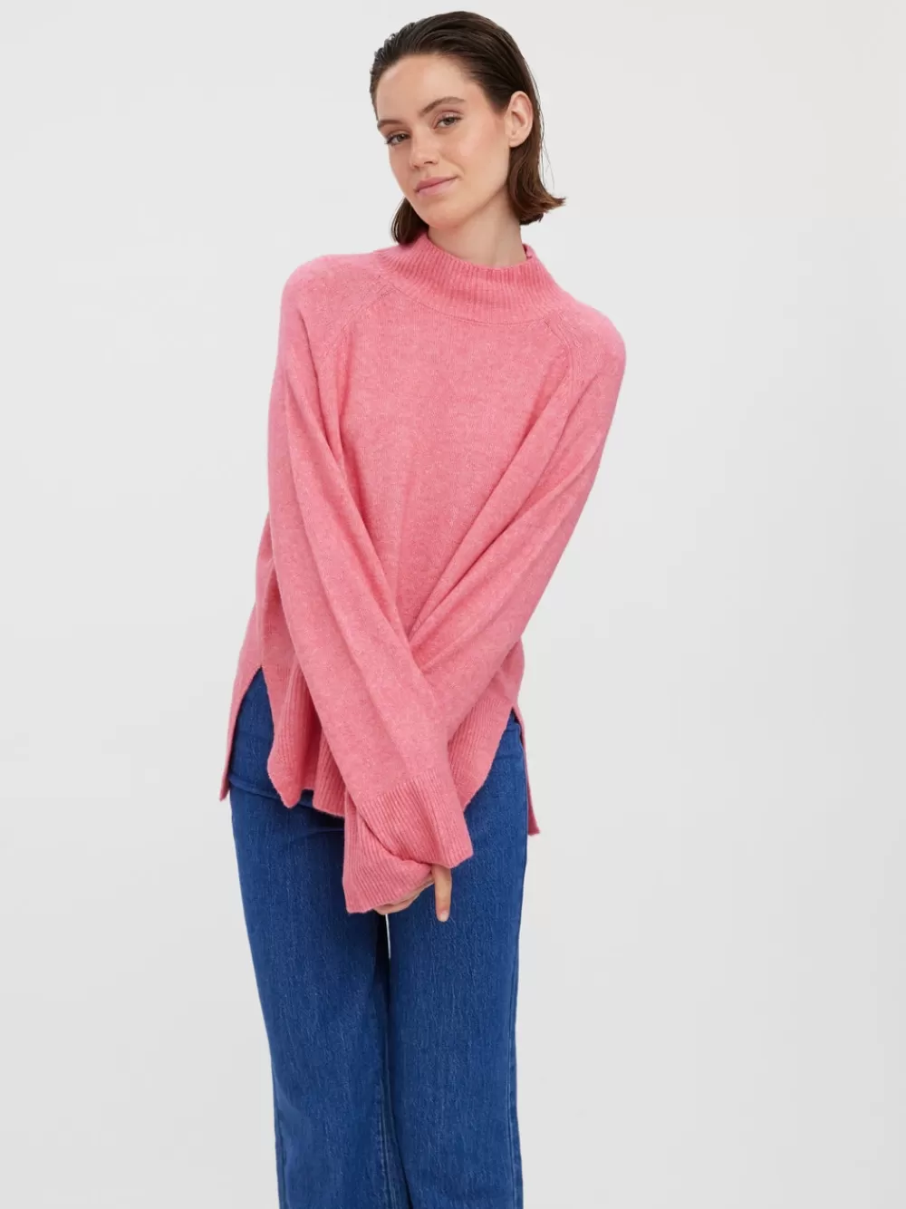 VERO MODA VMNEWWIND Neulepuserot Hot Pink Discount