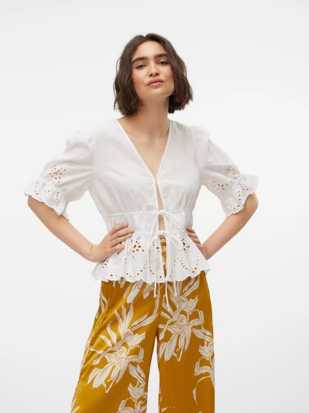 VERO MODA VMNIGELLA Topit Bright White Cheap