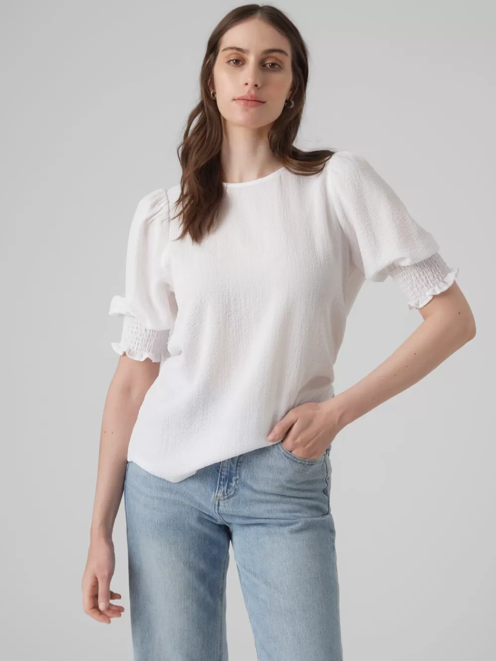 VERO MODA VMNINA Topit Bright White Shop