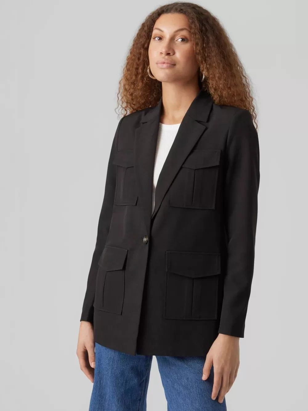 VERO MODA VMNOELLA Bleiserit Black Clearance