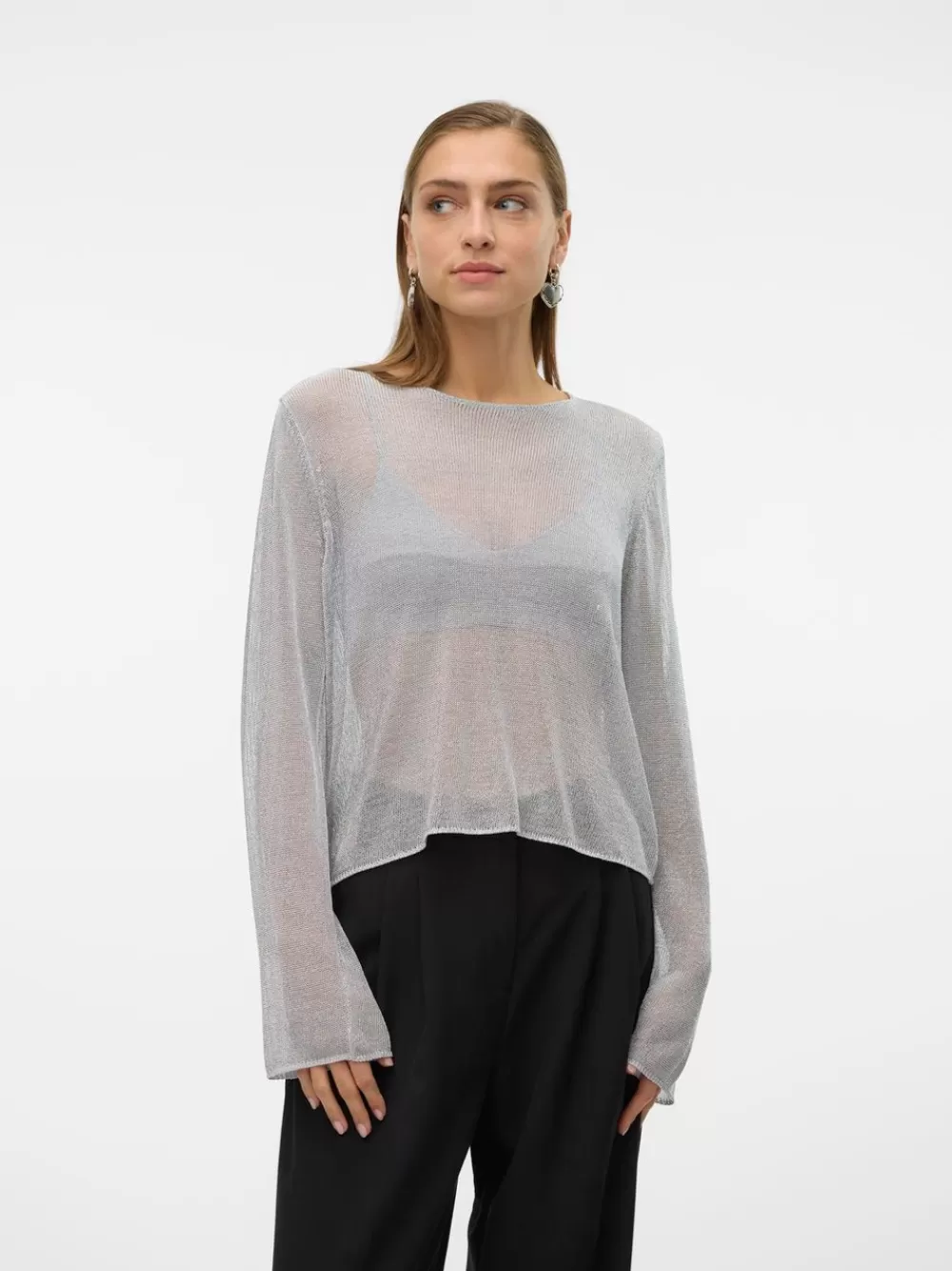 VERO MODA VMNOVA Neulepuserot Silver Outlet