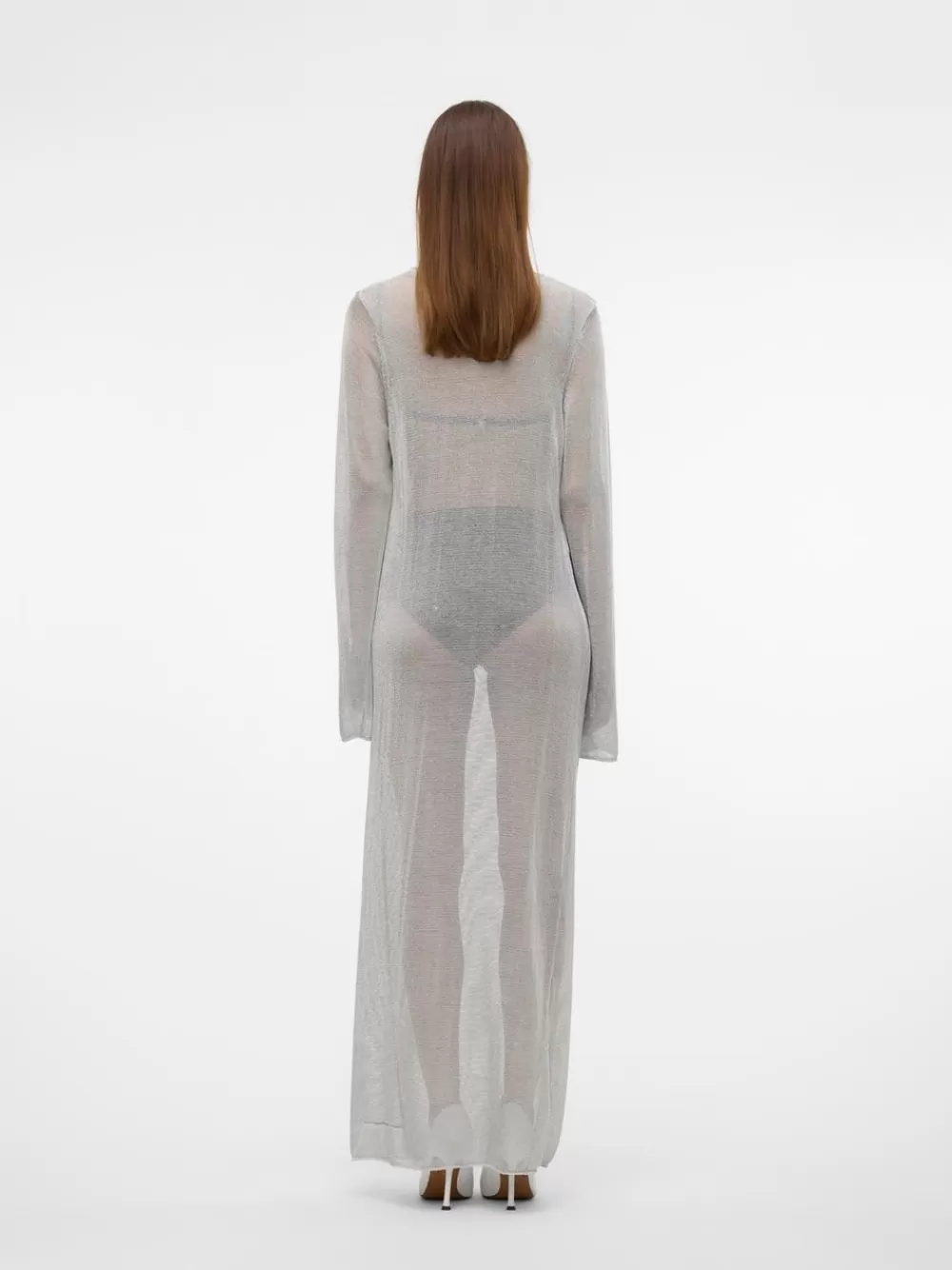 VERO MODA VMNOVA Pitkä mekko Silver Clearance