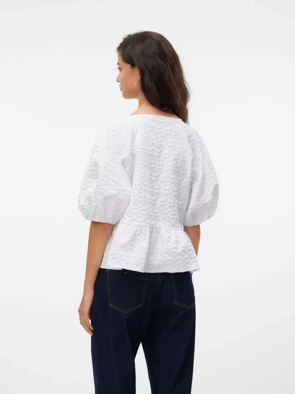 VERO MODA VMOFELIA Topit Bright White Store