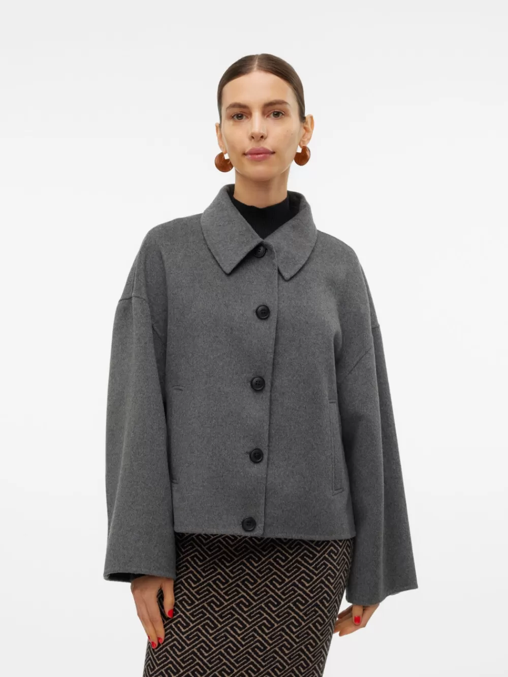 VERO MODA VMOFELIAMIE Takit Dark Grey Melange Cheap