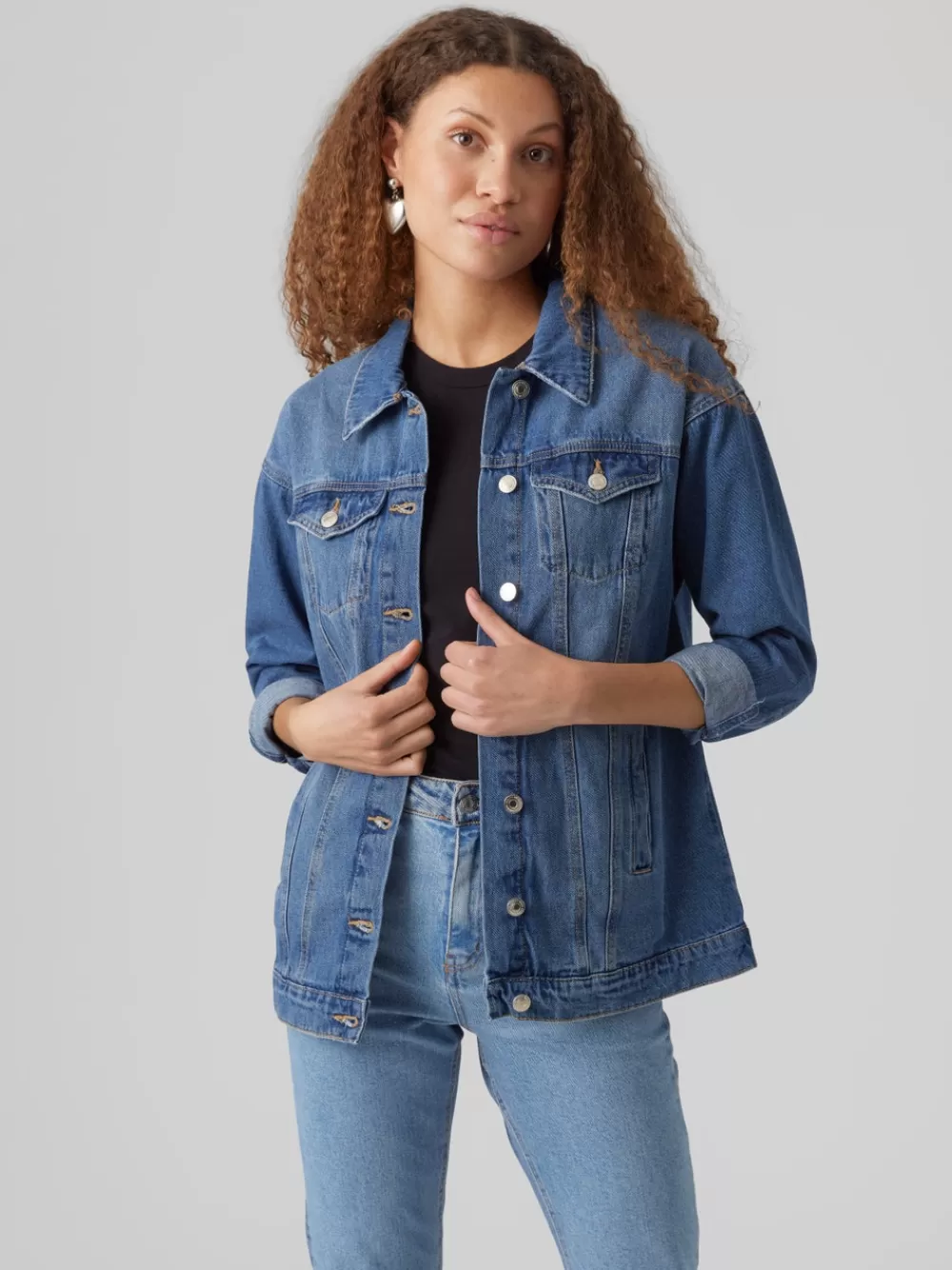 VERO MODA VMOLIVIA Takit Medium Blue Denim Clearance