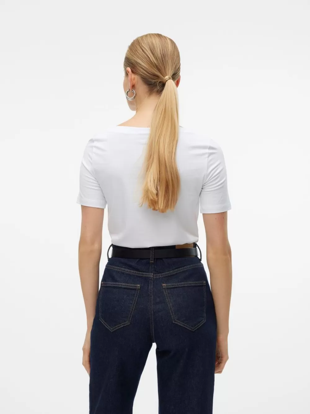 VERO MODA VMPANDA Topit Bright White Best