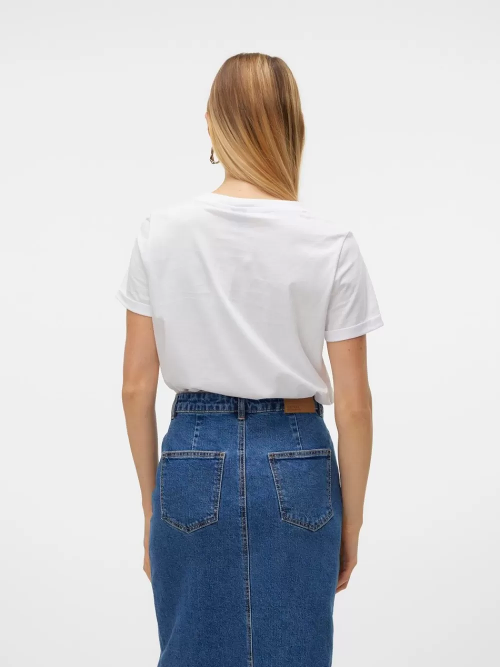 VERO MODA VMPAULA T-paidat Bright White New