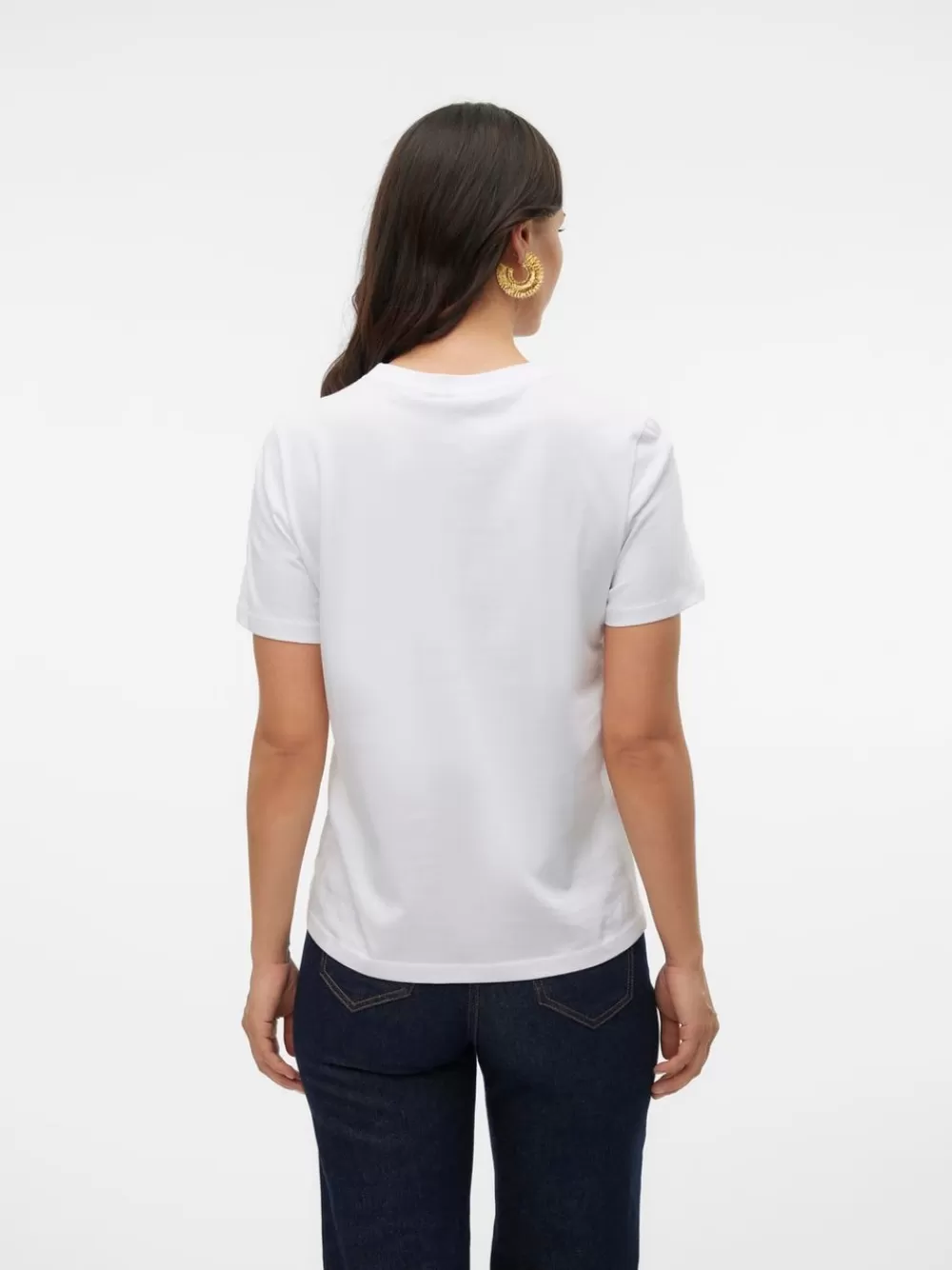 VERO MODA VMPAULINA T-paidat Bright White Cheap
