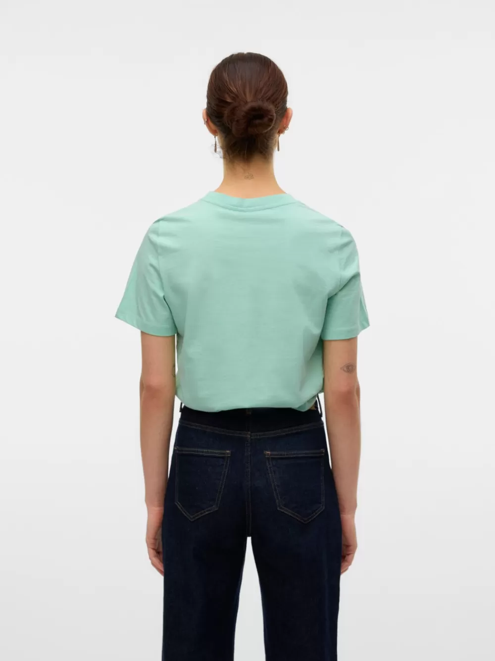VERO MODA VMPAULINA T-paidat Pastel Green Cheap