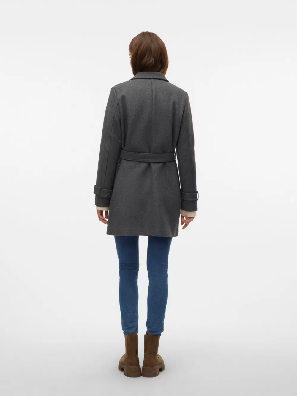VERO MODA VMPOPAMY Trenssit Dark Grey Melange Best Sale