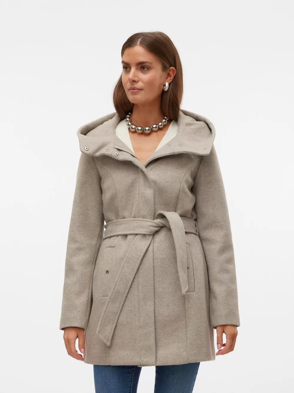 VERO MODA VMPOPLIVA Takit Silver Mink Flash Sale