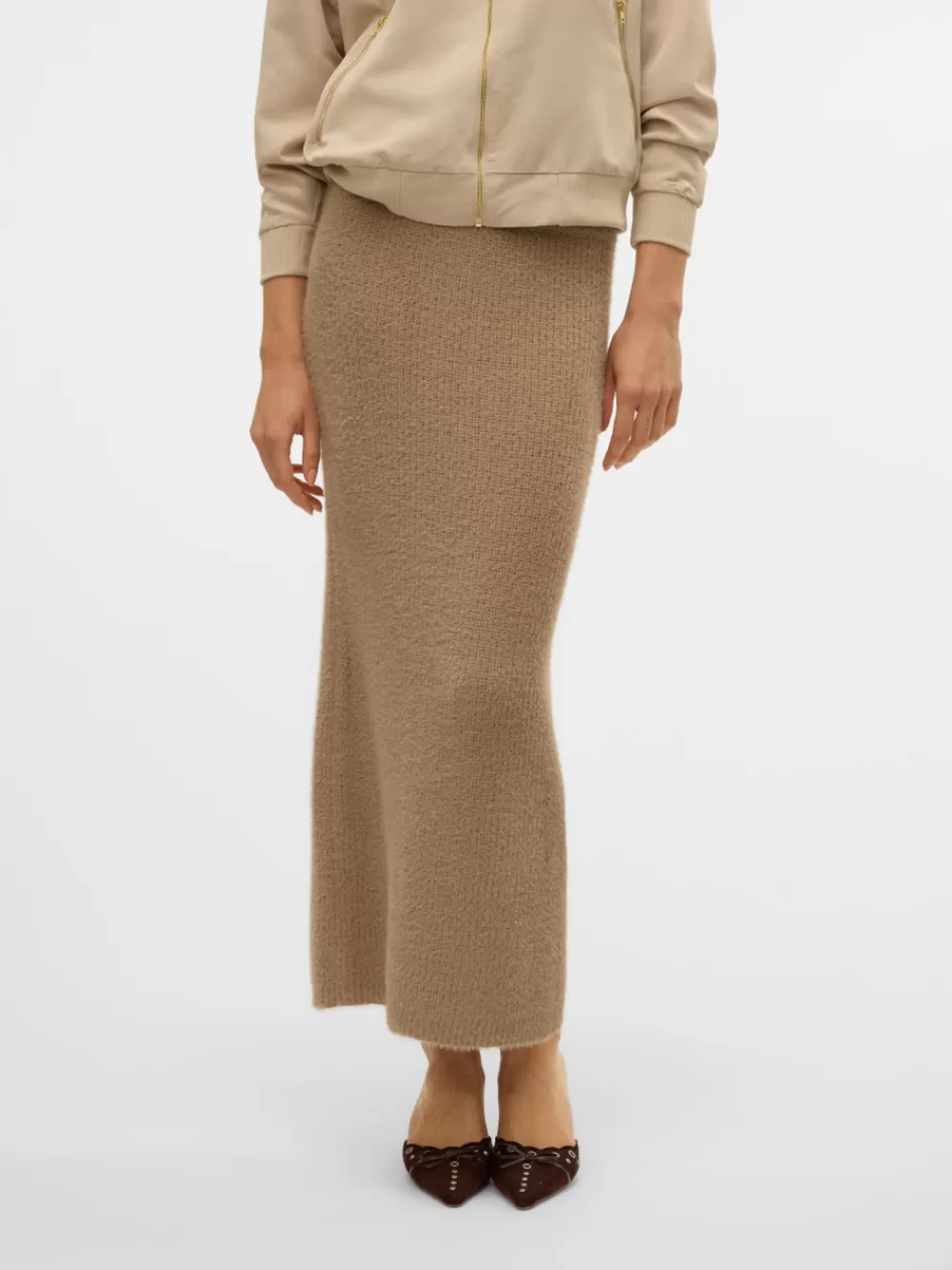 VERO MODA VMPUFF Midihame Silver Mink Best Sale