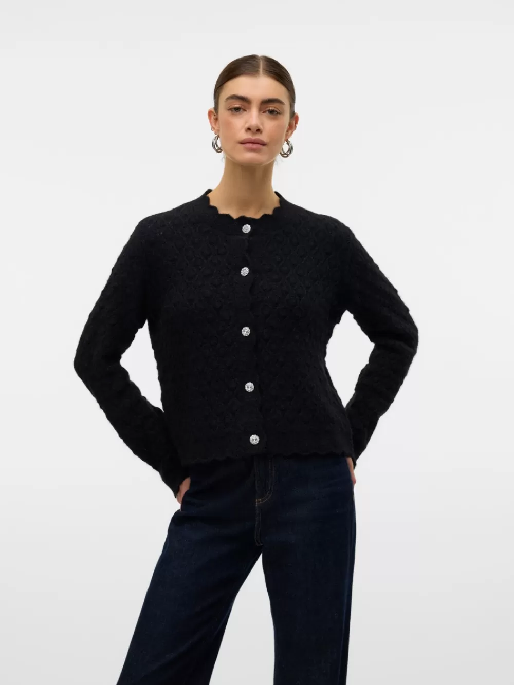 VERO MODA VMPURDIE Neuletakit Black Online