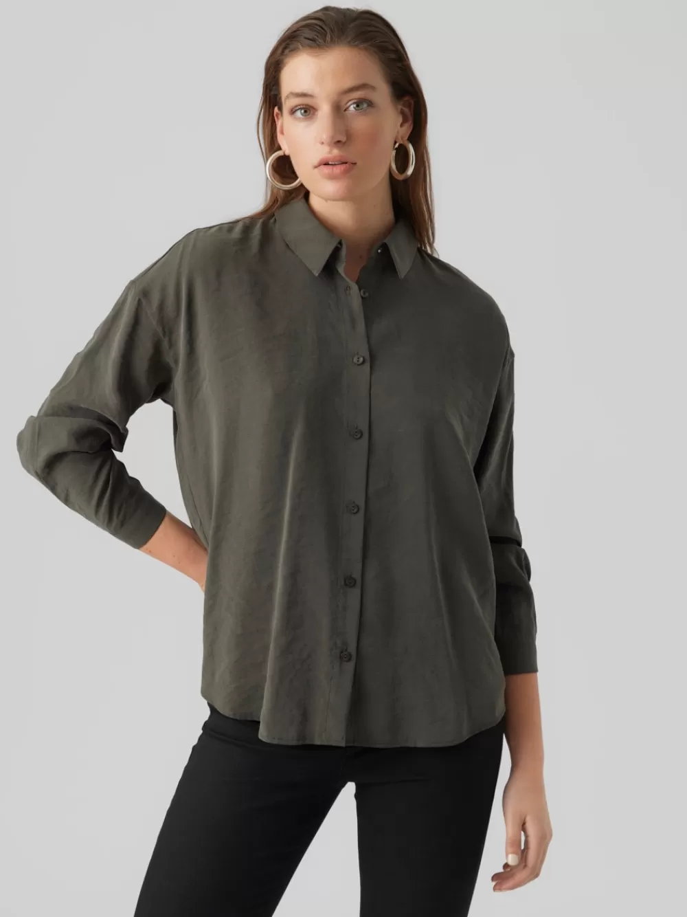 VERO MODA VMQUEENY Paidat Peat Clearance