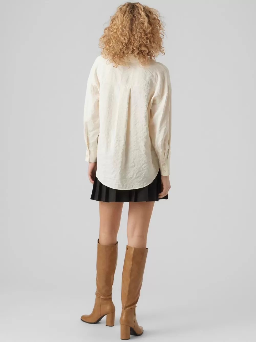 VERO MODA VMQUEENY Paidat Antique White Hot