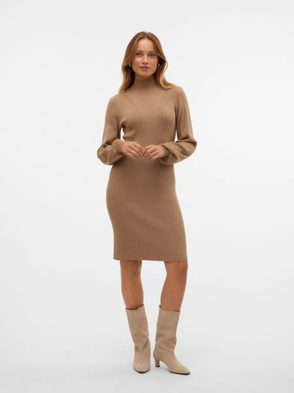 VERO MODA VMRAINA Pitkä mekko Sepia Tint Shop
