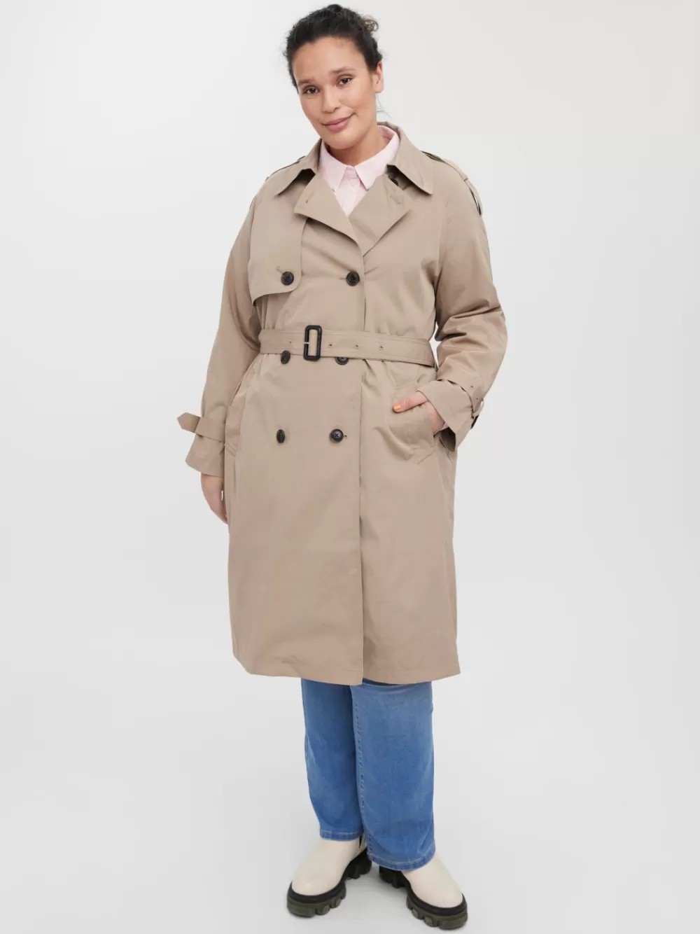 VERO MODA VMRAMONNA Takit Silver Mink Sale