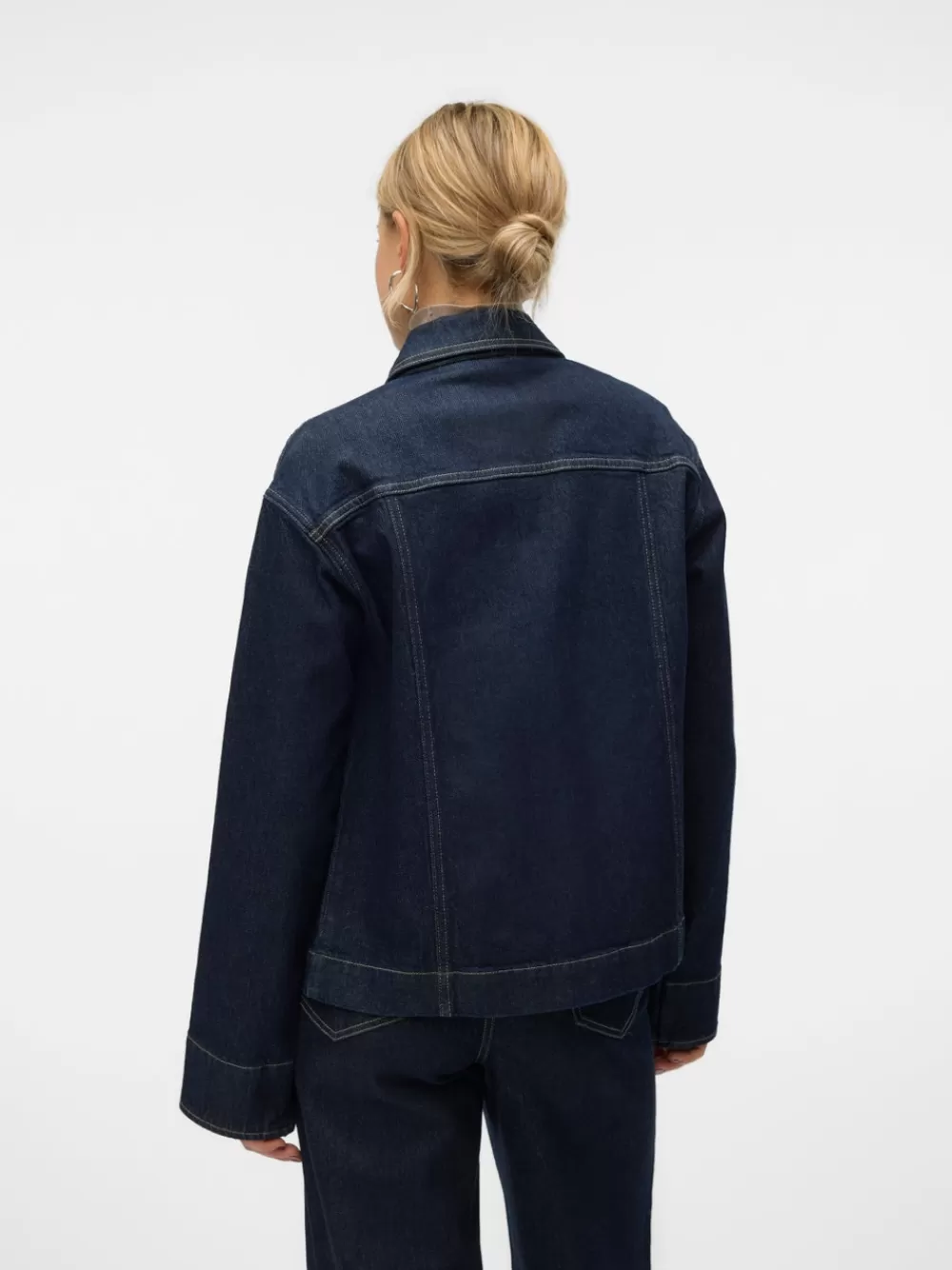 VERO MODA VMRANGA Farkkupaita Dark Blue Denim Hot