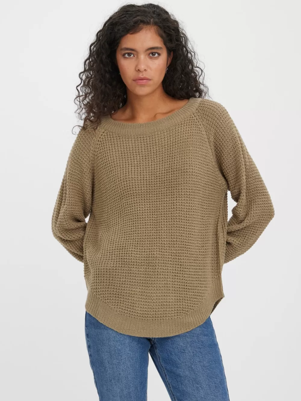 VERO MODA VMRICIENEW Neulepuserot Sepia Tint Sale