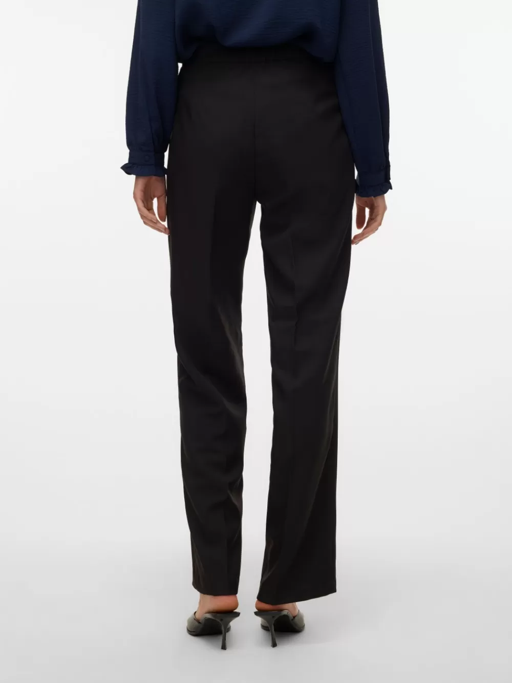 VERO MODA VMRITA Normaali vyötärö Housut Black Best Sale