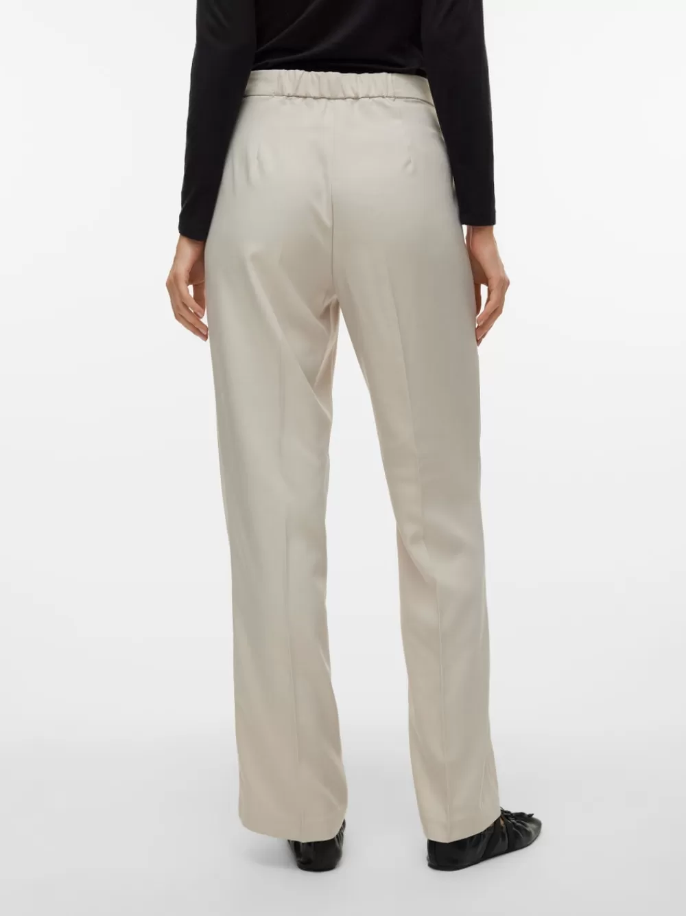 VERO MODA VMRITA Normaali vyötärö Housut Silver Lining Cheap