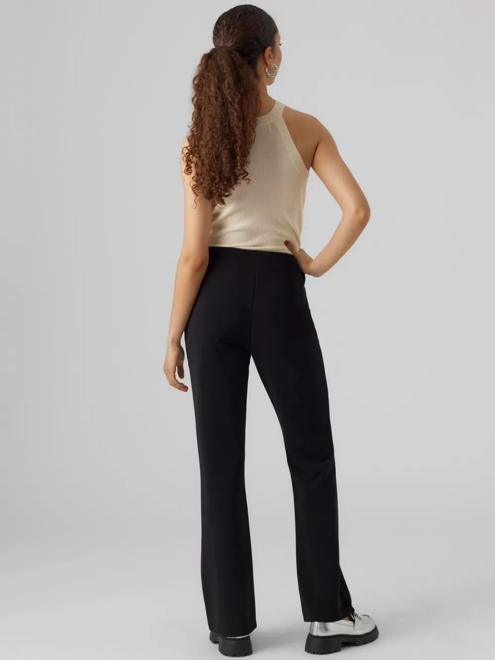 VERO MODA VMROXI Korkea vyötärö Housut Black Clearance