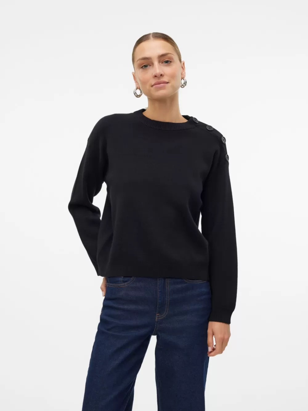 VERO MODA VMSABA Neulepuserot Black Outlet
