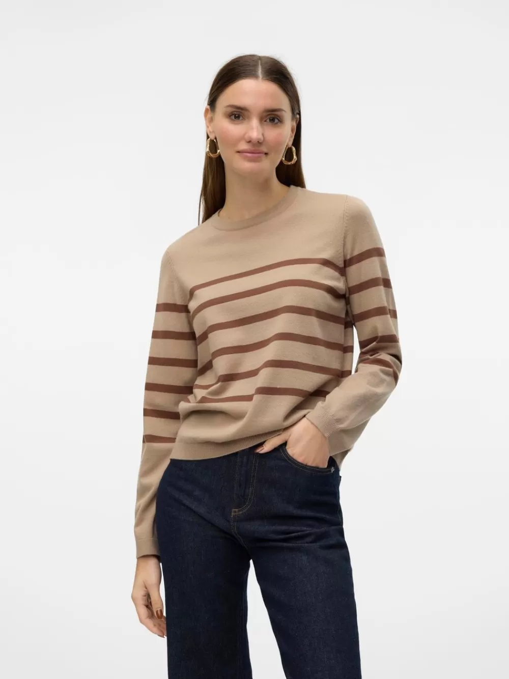 VERO MODA VMSABA Neulepuserot Silver Mink Flash Sale