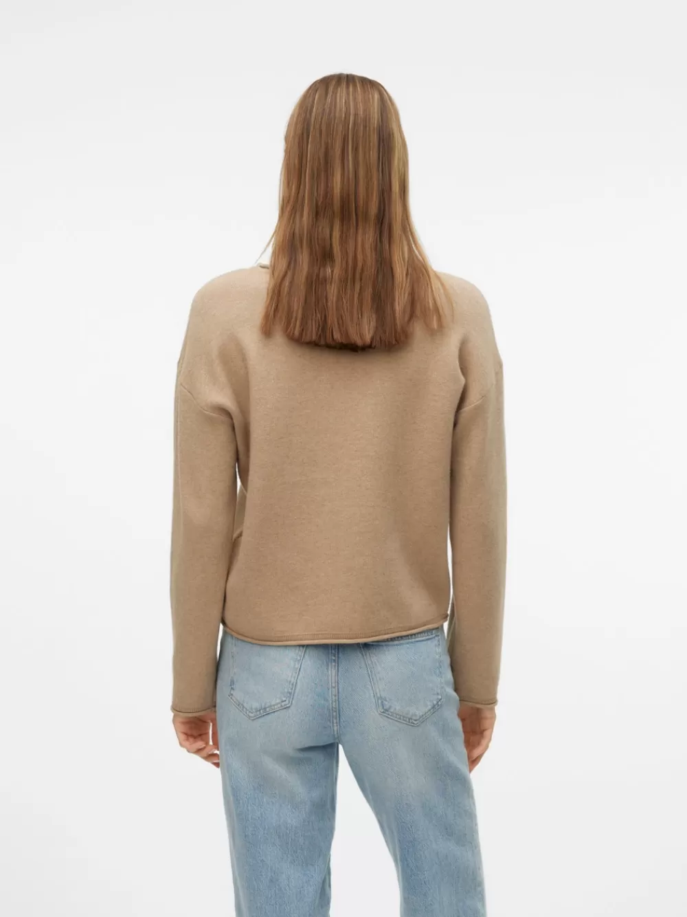 VERO MODA VMSABA Neulepuserot Silver Mink Best