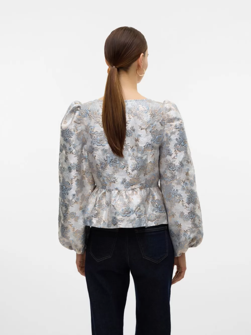 VERO MODA VMSALLY Topit Silver Hot