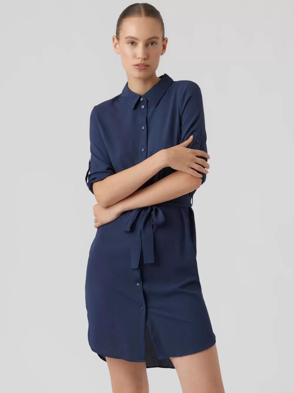 VERO MODA VMSASHA Lyhyt mekko Black Iris Best Sale