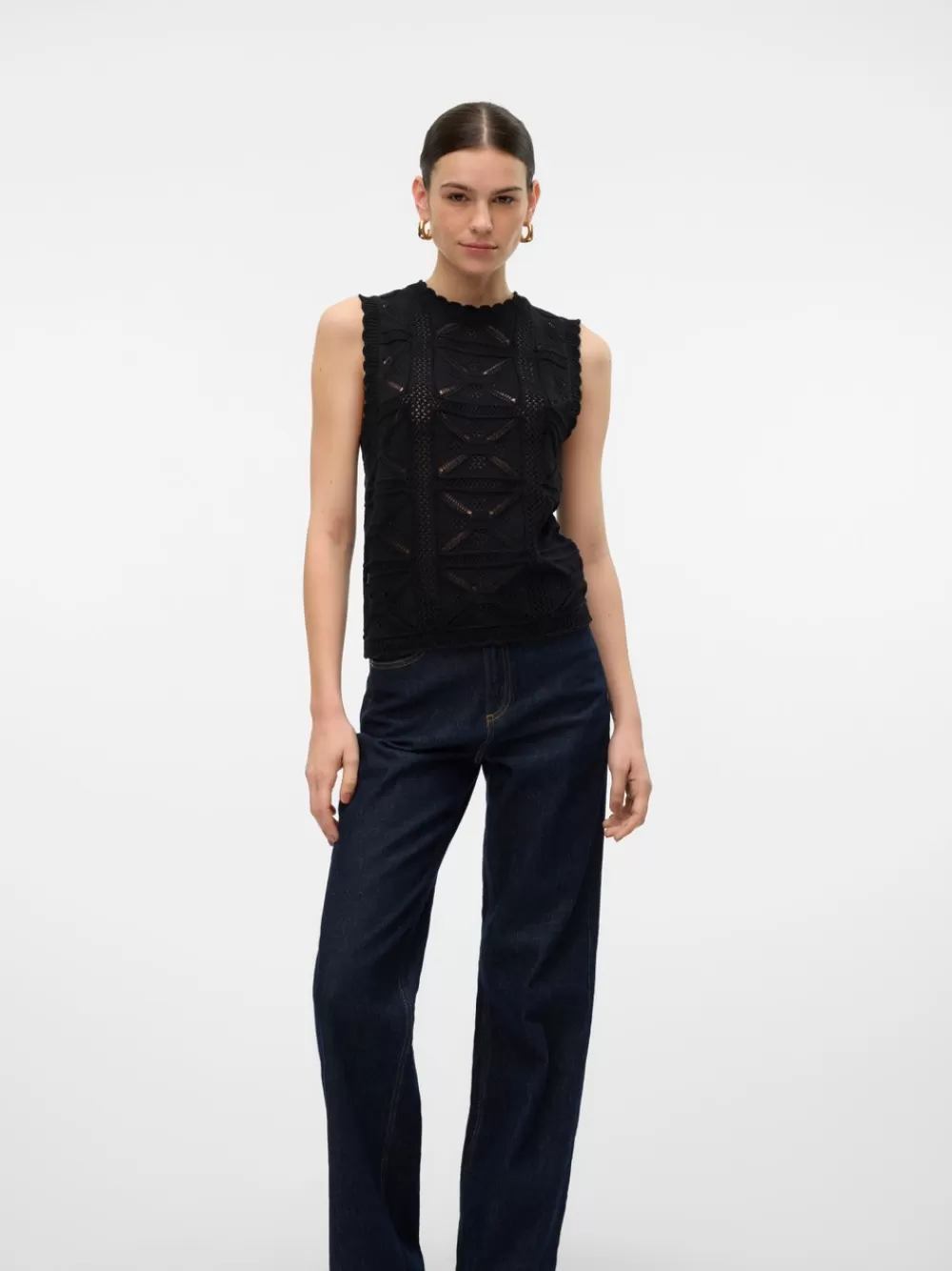 VERO MODA VMSHEA Neulepuserot Black Sale