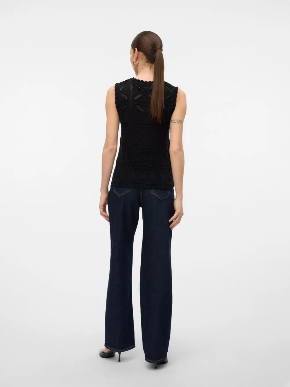 VERO MODA VMSHEA Neulepuserot Black Sale