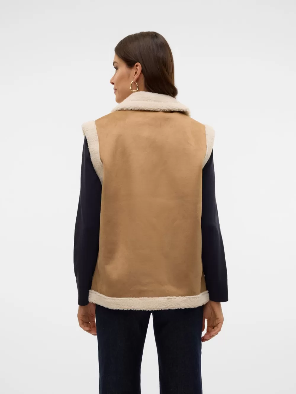VERO MODA VMSHERLING Lämpimät liivit Tigers Eye Flash Sale