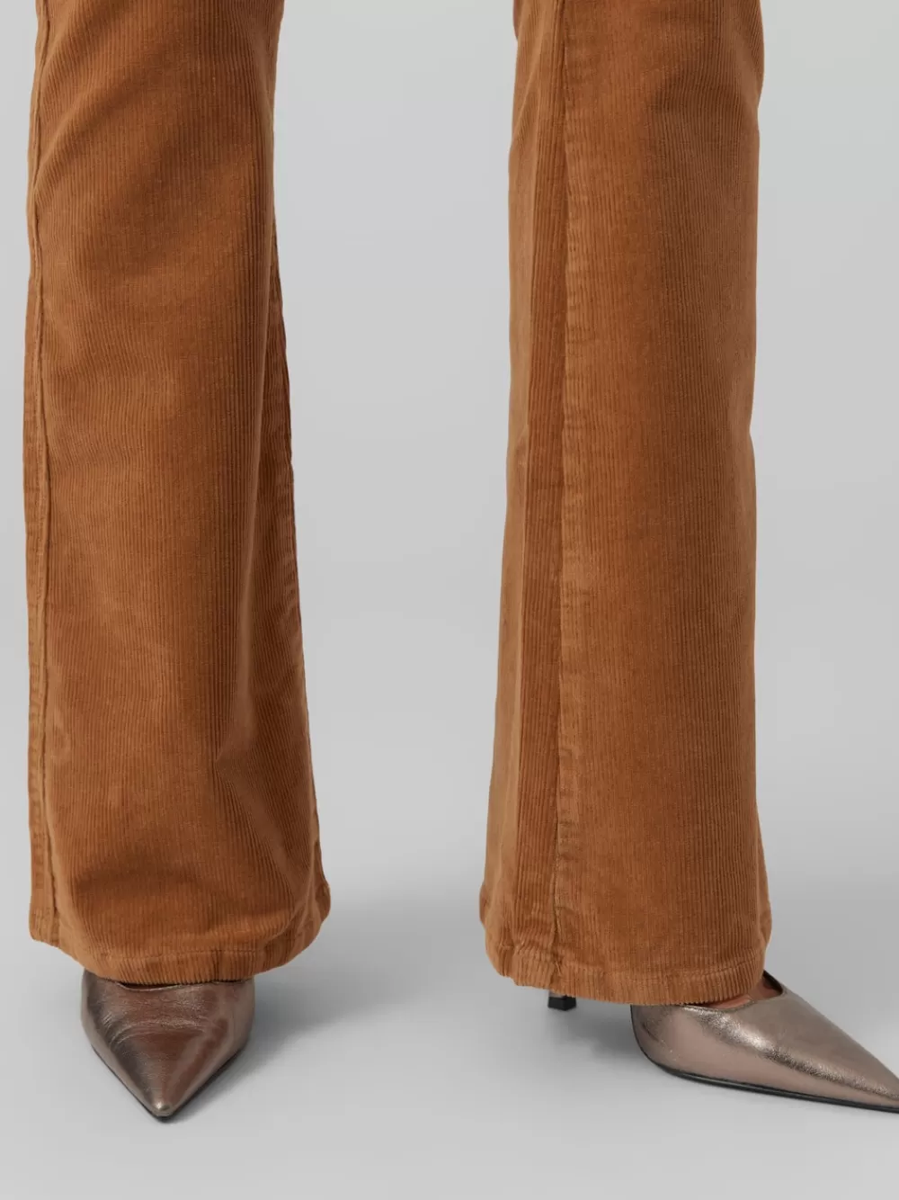VERO MODA VMSIGA Korkea vyötärö Housut Tobacco Brown Shop