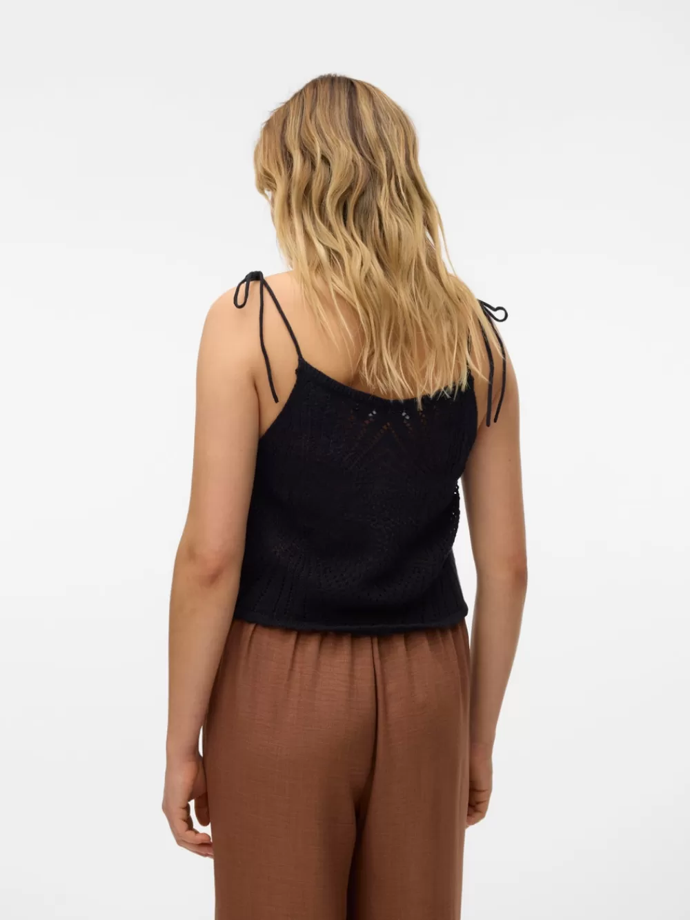 VERO MODA VMSILJA Neulepuserot Black Cheap