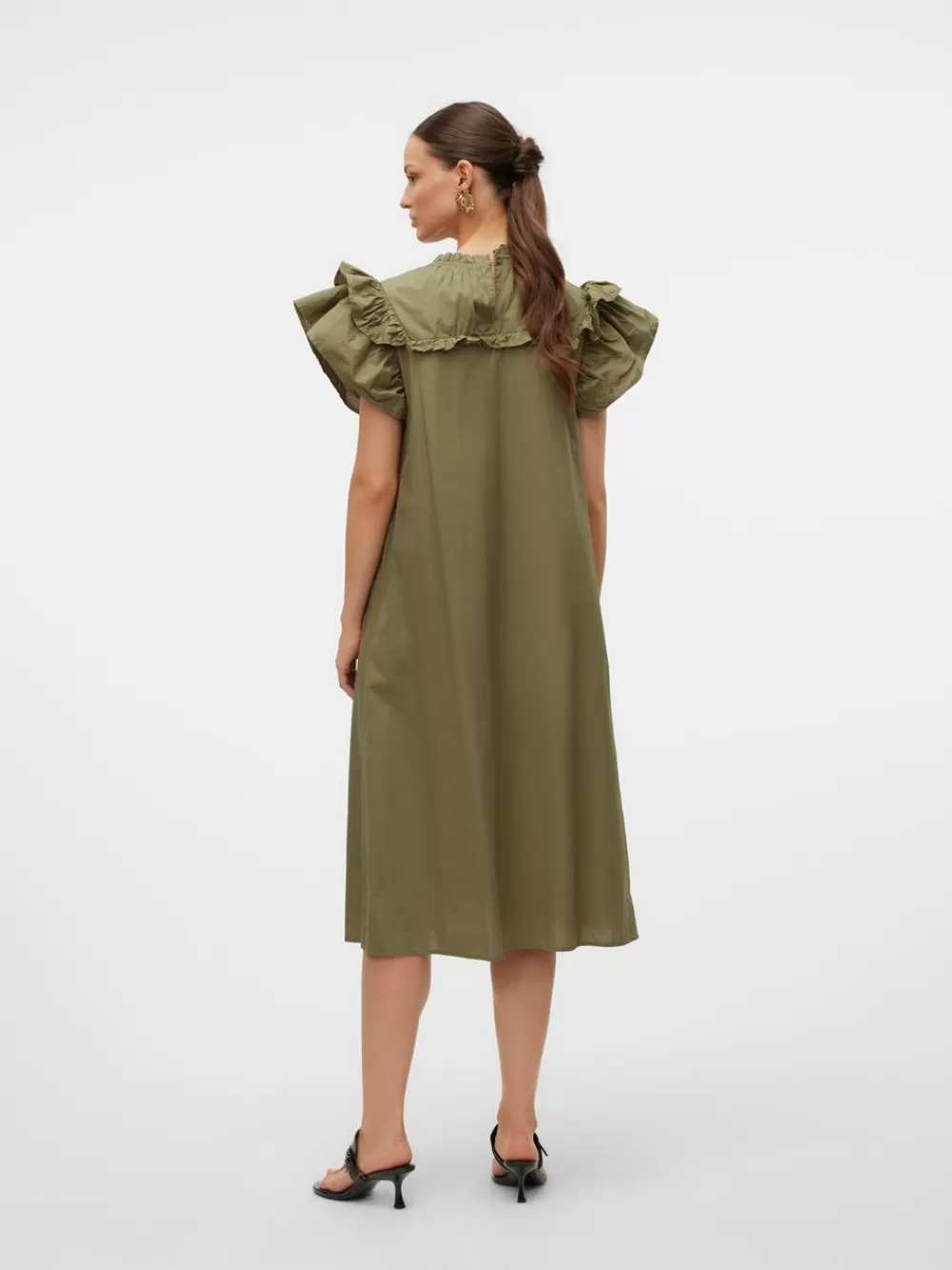 VERO MODA VMSIV Midimekko Olivine New