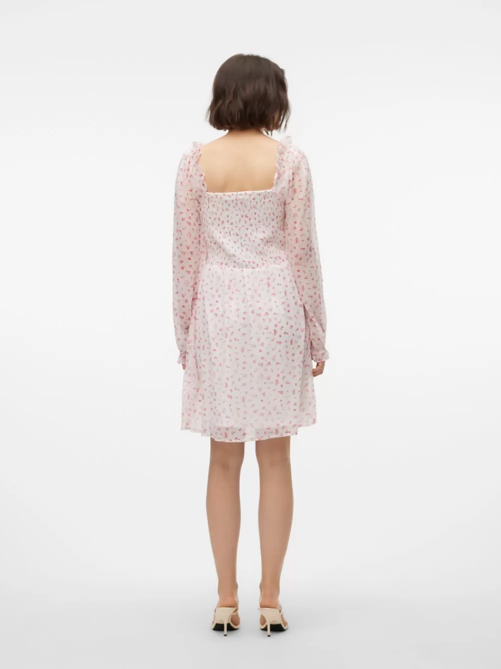 VERO MODA VMSMILLA Lyhyt mekko Bright White Discount