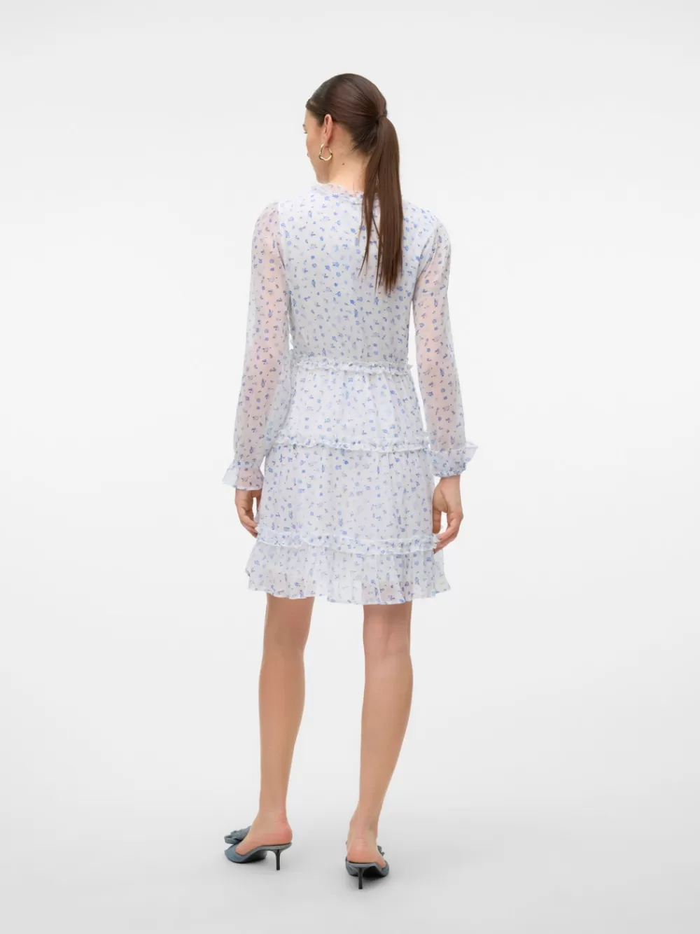 VERO MODA VMSMILLA Midimekko Bright White Fashion