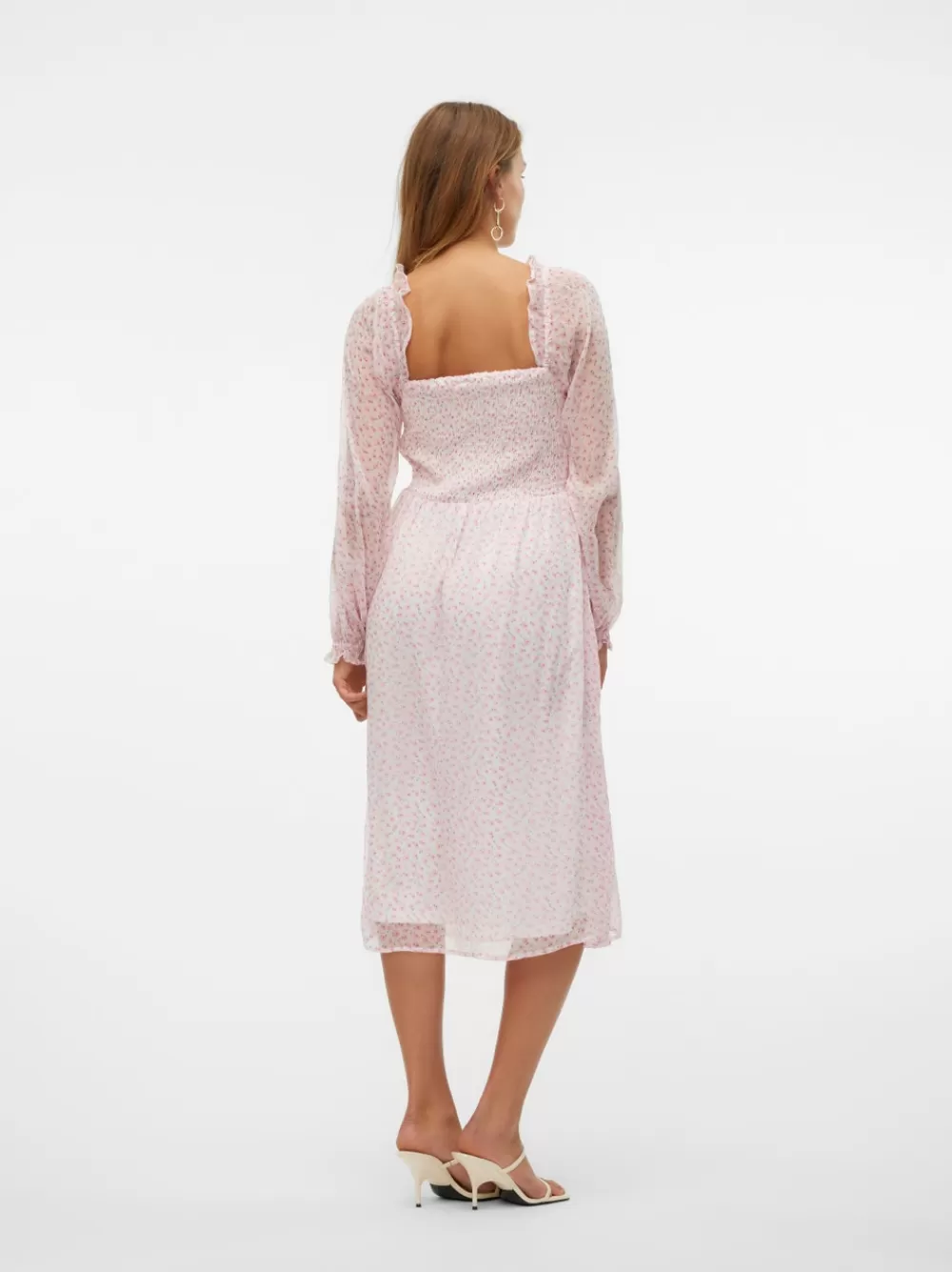 VERO MODA VMSMILLA Pitkä mekko Bright White Store
