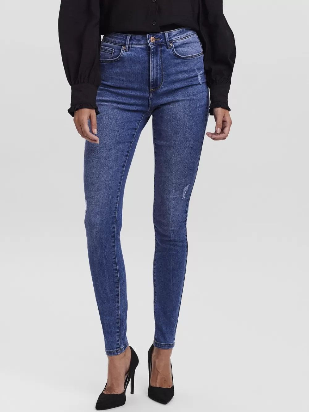 VERO MODA VMSOPHIA Skinny fit Farkut Medium Blue Denim Clearance