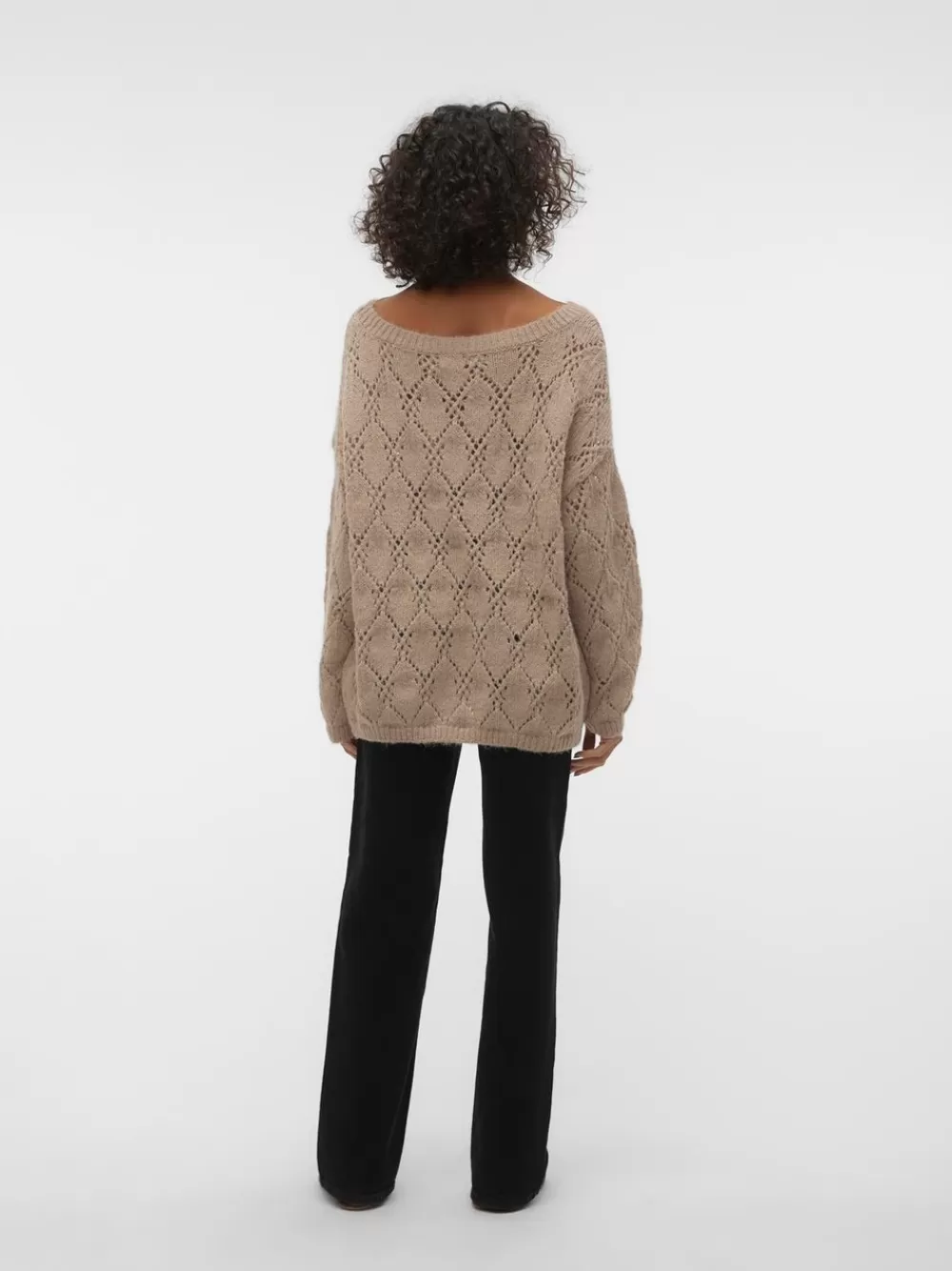 VERO MODA VMSTAR Neulepuserot Silver Mink Clearance