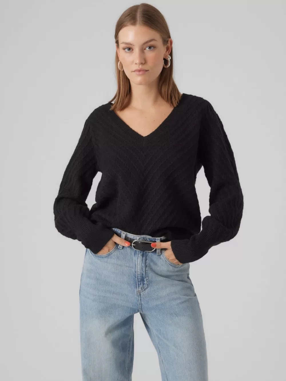 VERO MODA VMSTINNA Neulepuserot Black Store